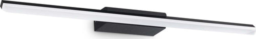 Applique-Da-Parete-Contemporanea-Riflesso-Metallo-Nero-Led-17W-3000K-Ip44