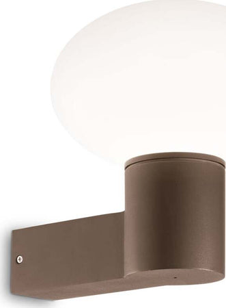 Applique-Da-Parete-Contemporaneo-Clio-Alluminio-Coffee-1-Luce-E27-42W-Ip44