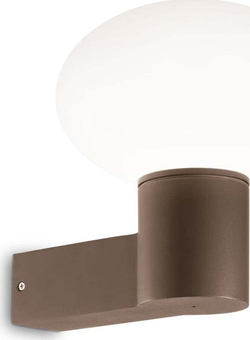 Applique-Da-Parete-Contemporaneo-Clio-Alluminio-Coffee-1-Luce-E27-42W-Ip44