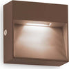Applique-Da-Parete-Contemporaneo-Dedra-Alluminio-Coffee-Led-1,5W-3000K-Ip65
