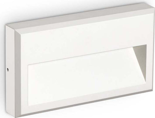Applique-Da-Parete-Contemporaneo-Febe-Alluminio-Bianco-Led-6W-4000K-Ip65