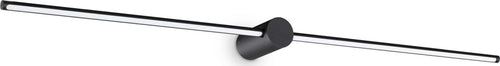 Applique-Da-Parete-Contemporaneo-Filo-Alluminio-Nero-Led-16W-3000K-Ip44