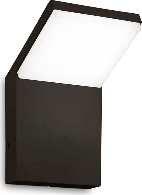Applique-Da-Parete-Contemporaneo-Style-Alluminio-Nero-Led-9W-3000K-Ip54
