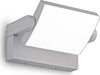 Applique-Da-Parete-Contemporaneo-Swipe-Alluminio-Grigio-Led-20,5W-3000K-Ip54