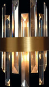 Applique-Da-Parete-Contemporaneo-Zenna-Metallo-Cristallo-Oro-Satinato-2-Led-G9