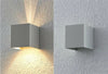 Applique Da Parete Esterno Faretto Led Luce Calda 3000k 12 W Ip65 Es46gc Universo