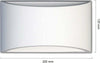 Applique Da Parete In Gesso Verniciabile Doppia Luce G9 Lampada Moderna Gs-e14 Casa, arredamento e bricolage > Illuminazione da interno > Applique per interno Trade Shop italia - Napoli, Commerciovirtuoso.it