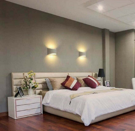 Applique Da Parete In Gesso Verniciabile Doppia Luce G9 Lampada Moderna Gs-e14 Casa, arredamento e bricolage > Illuminazione da interno > Applique per interno Trade Shop italia - Napoli, Commerciovirtuoso.it