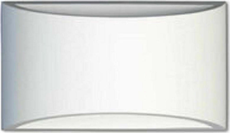 Applique Da Parete In Gesso Verniciabile Doppia Luce G9 Lampada Moderna Gs-e14 Casa, arredamento e bricolage > Illuminazione da interno > Applique per interno Trade Shop italia - Napoli, Commerciovirtuoso.it