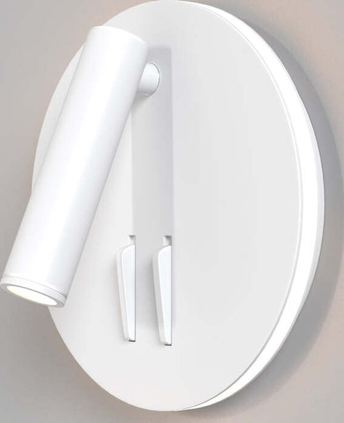 Applique-Da-Parete-Interno-Moderno-Ios-176-Alluminio-Bianco-Led-Integrato-10W