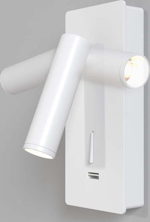 Applique-Da-Parete-Interno-Moderno-Mirax-Metallo-Bianco-Luce-Led-Integrato-3W