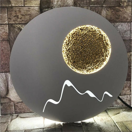 Applique Da Parete Lampada Led Stile Moderno 16 W Luce Bianca Calda Naturale E48-bf Universo
