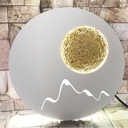 Applique Da Parete Lampada Led Stile Moderno 16 W Luce Bianca Calda Naturale E48-bf Universo