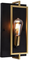 Applique Da Parete Lampada Stile Industriale In Metallo Nero Bronzo E27 Aq63 Kovalmax