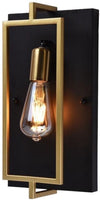 Applique Da Parete Lampada Stile Industriale In Metallo Nero Bronzo E27 Aq63 Kovalmax