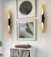 Applique Da Parete Lampada Stile Moderno 2 Attacco Per Lampadina G9 Nero