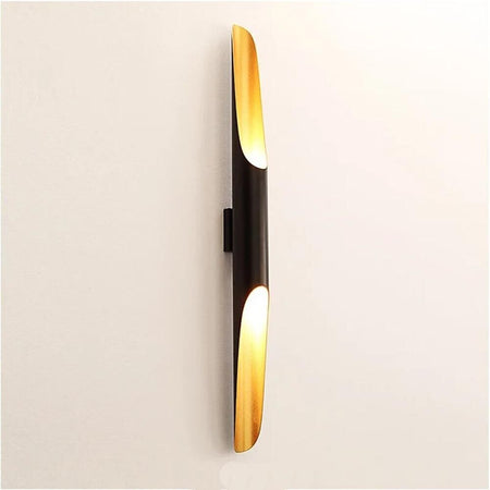 Applique Da Parete Lampada Stile Moderno 2 Attacco Per Lampadina G9 Nero