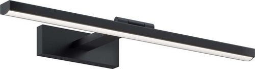 Applique-Da-Parete-Moderno-Bris-Metallo-Nero-Acrilico-1-Luce-Led-12W