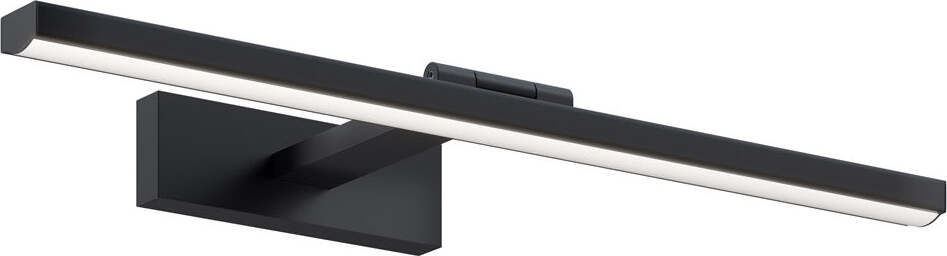 Applique-Da-Parete-Moderno-Bris-Metallo-Nero-Acrilico-1-Luce-Led-12W