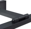 Applique-Da-Parete-Moderno-Bris-Metallo-Nero-Acrilico-1-Luce-Led-12W