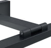 Applique-Da-Parete-Moderno-Bris-Metallo-Nero-Acrilico-1-Luce-Led-12W