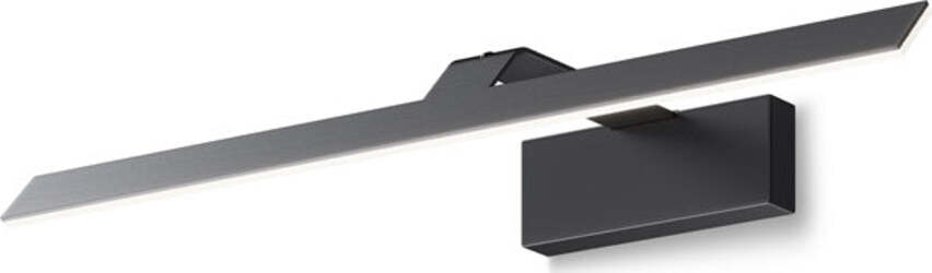 Applique-Da-Parete-Moderno-Decart-Metallo-Nero-Acrilico-1-Luce-Led-12W