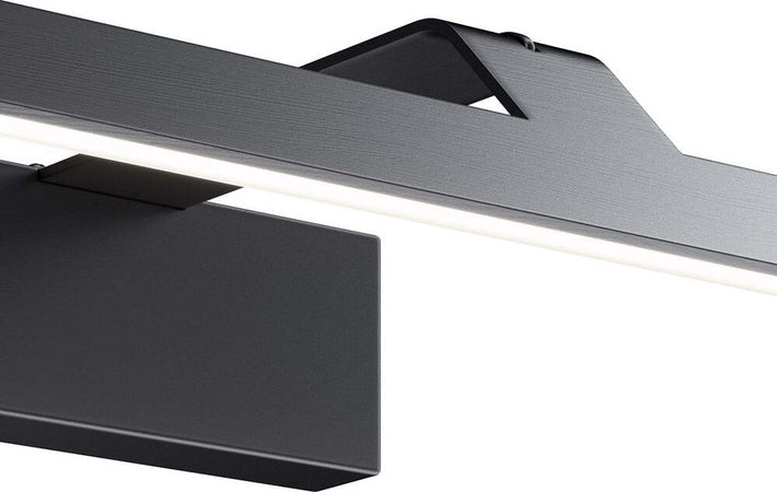 Applique-Da-Parete-Moderno-Decart-Metallo-Nero-Acrilico-1-Luce-Led-12W