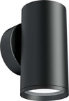 Applique-Da-Parete-Moderno-Focus-S-Alluminio-Nero-1-Luce-Gu10-10W