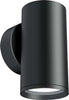 Applique-Da-Parete-Moderno-Focus-S-Alluminio-Nero-1-Luce-Gu10-10W