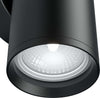 Applique-Da-Parete-Moderno-Focus-S-Alluminio-Nero-2-Luci-Gu10-10W