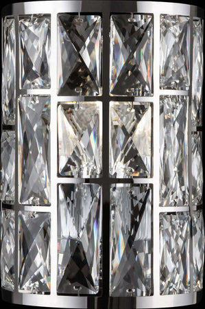 Applique-Da-Parete-Moderno-Gelid-Metallo-Cromo-Cristallo-1-Luce-E27-60W