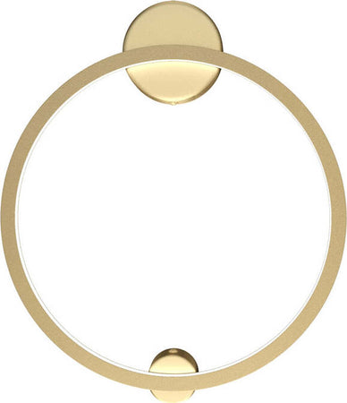 Applique-Da-Parete-Moderno-Halo-Alluminio-Ottone-1-Luce-Led-24W