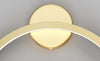 Applique-Da-Parete-Moderno-Halo-Alluminio-Ottone-1-Luce-Led-24W