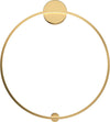Applique-Da-Parete-Moderno-Halo-Alluminio-Ottone-Luce-Led47W