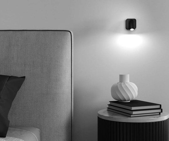 Applique-Da-Parete-Moderno-Interno-Mirax-Metallo-Nero-Luce-Led-Integrato-3W