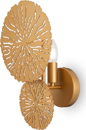 Applique-Da-Parete-Moderno-Lovetann-Metallo-Oro-Metallo-1-Luce-E14-40W