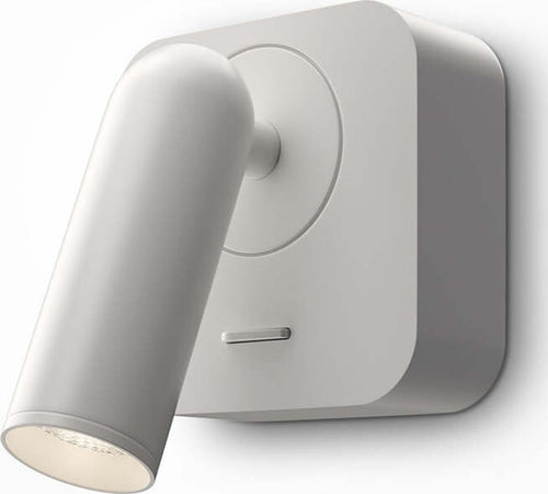 Applique-Da-Parete-Moderno-Mirax-Metallo-Bianco-Luce-Led-Integrato-3W-Ip20