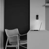 Applique-Da-Parete-Moderno-Mirax-Metallo-Nero-Luce-Led-Integrato-3W