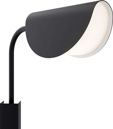 Applique-Da-Parete-Moderno-Mollis-Metallo-Nero-Acrilico-1-Luce-G9-7W