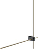 Applique-Da-Parete-Moderno-Pars-Alluminio-Nero-Luce-Led-Integrato-12W