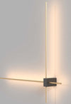 Applique-Da-Parete-Moderno-Pars-Alluminio-Nero-Luce-Led-Integrato-12W