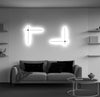 Applique-Da-Parete-Moderno-Pars-Alluminio-Nero-Luce-Led-Integrato-12W