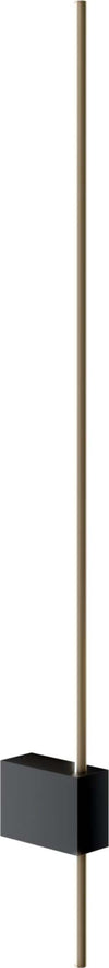Applique-Da-Parete-Moderno-Pars-Alluminio-Nero-Luce-Led-Integrato-6W