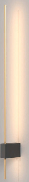 Applique-Da-Parete-Moderno-Pars-Alluminio-Nero-Luce-Led-Integrato-6W