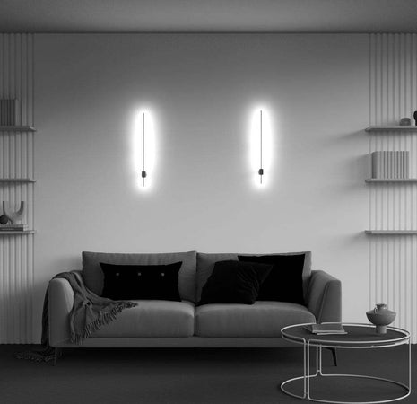 Applique-Da-Parete-Moderno-Pars-Alluminio-Nero-Luce-Led-Integrato-6W