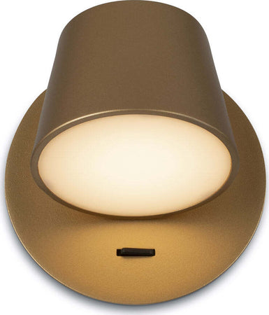 Applique-Da-Parete-Moderno-Pixel-Metallo-Ottone-Acrilico-1-Luce-Led-7W