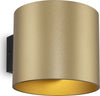 Applique-Da-Parete-Moderno-Rond-Alluminio-Oro-1-Luce-G9-50W