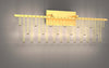 Applique-Da-Parete-Moderno-Scintilla-Ottone-Cromato-Nero-Lucido-Led-9W