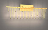 Applique-Da-Parete-Moderno-Scintilla-Ottone-Cromato-Nero-Lucido-Led-9W