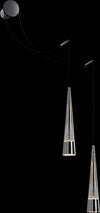 Applique-Da-Parete-Moderno-Sintesi-Metallo-Cromo-Vetro-2-Luci-Led-24W